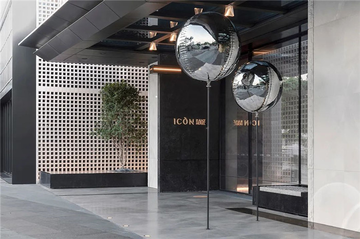 酒店入口設計-顛覆傳統(tǒng)的精品酒店設計推薦：ICON HOTEL酒店設計方案