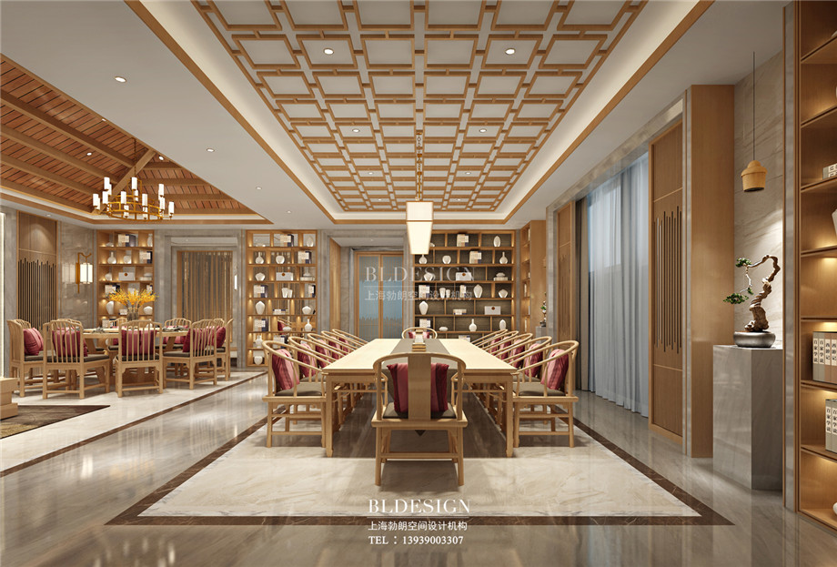 鄭州百樂湯沐浴汗蒸館餐廳設(shè)計(jì)方案效果圖