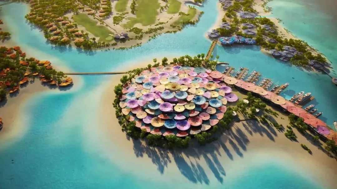 沙特阿拉伯紅海旅游度假區(qū)萊佛士酒店設計